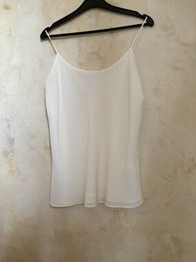 Club Monaco silk spaghetti straps top new